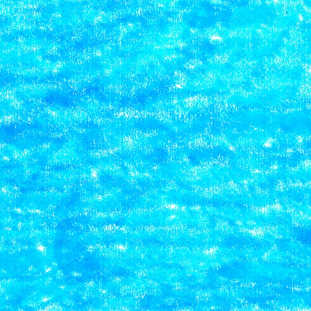 Textura de crayones de cera pintada a mano azul
