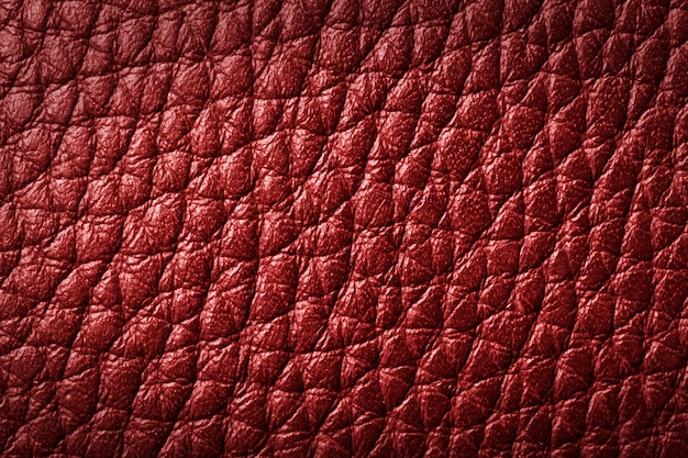 Foto gratuita textura de cuero rojo