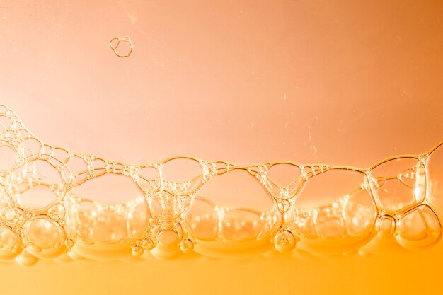 Textura de la espuma