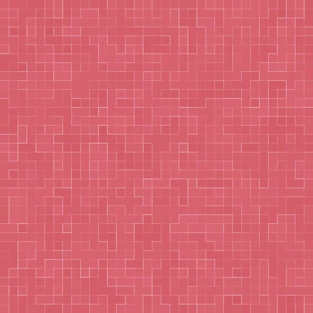 Textura de fondo de mosaico de patrones sin fisuras de vidrio de azulejo de piso de pared de tono rosa pastel dulce abstracto de lujo para material de muebles.