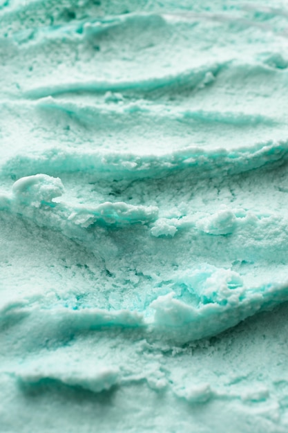 Foto gratuita textura de helado de menta