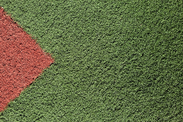 Textura de hierba verde y roja