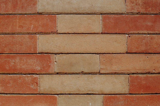 Textura de ladrillos en tonos rojos