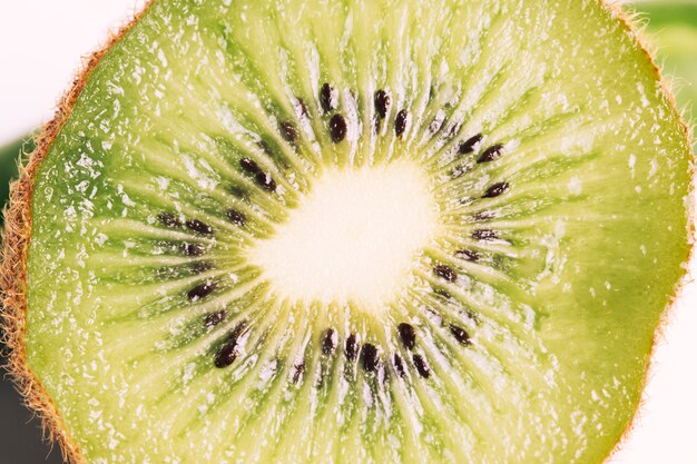 Textura macro de kiwi