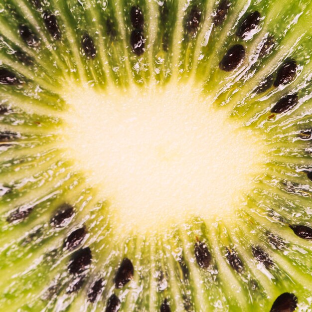 Textura macro de kiwi