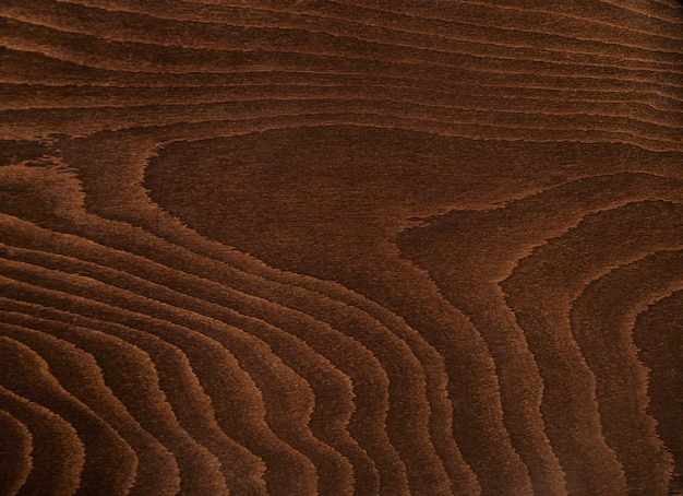 Textura de madera marrón oscuro rústico primer plano, mesa u otros muebles