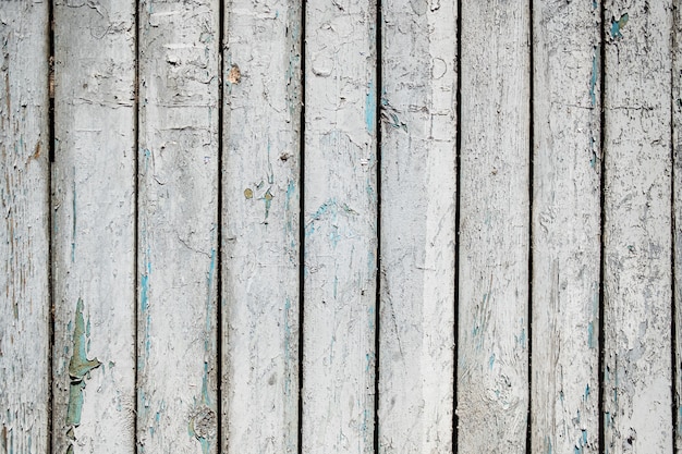 Textura de madera pintada de blanco de pared de madera de fondo y textura.