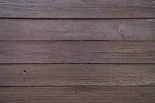 Textura de madera pintada marrón de la pared de madera de fondo y textura.