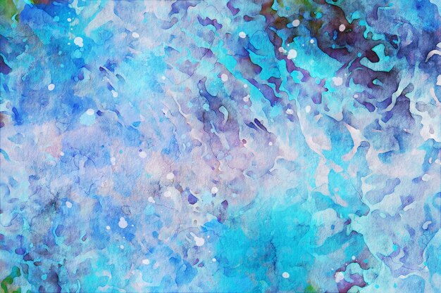 textura de manchas de pintura de mano de acuarela