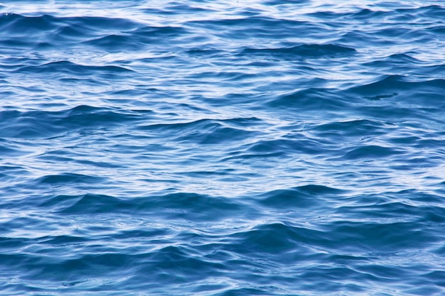 Textura del mar en calma