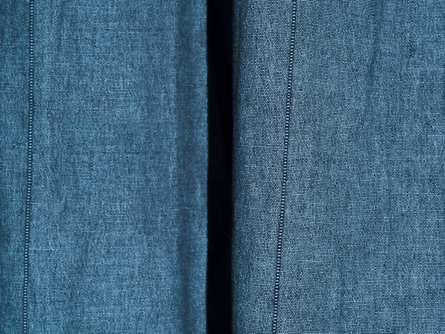 Textura de material azul de primer plano