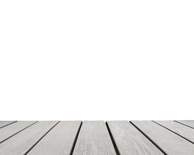 Textura de la mesa con vistas al espacio en blanco