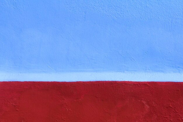 Textura de pared azul y roja