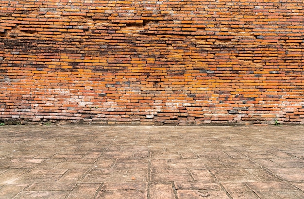 Foto gratuita textura de la pared de ladrillo para el fondo