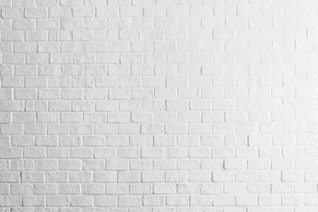 Textura de pared de ladrillos blancos