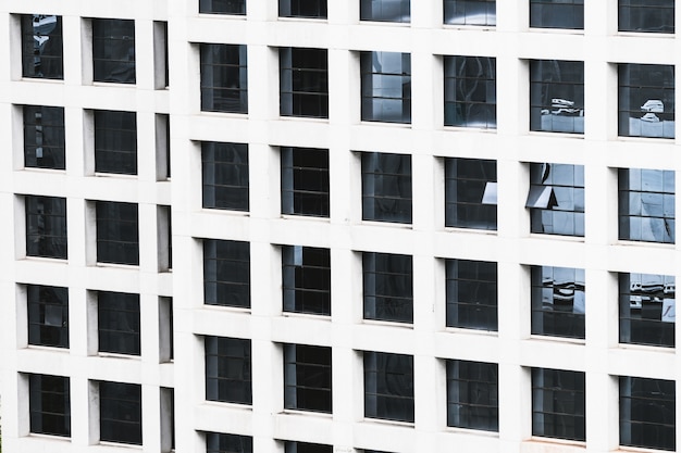 Textura del patrón de la ventana del edificio