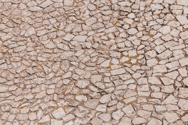 Foto gratuita textura sin pavimento de piedras