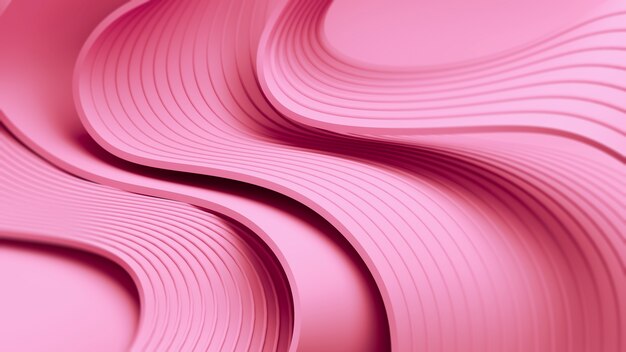Textura rosa geométrica elegante 3d