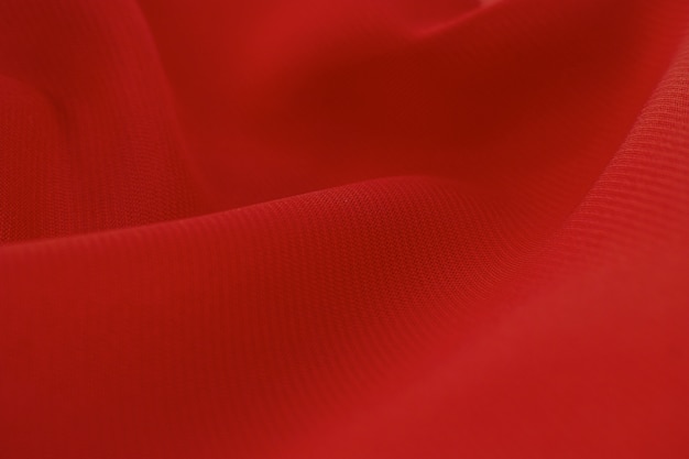 Foto gratuita textura de tela roja