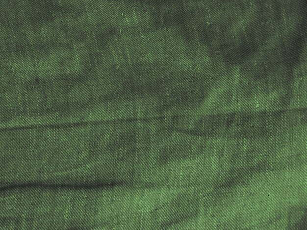 Textura de tela de tela verde