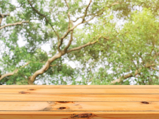 Textura vacío tablón de madera follaje