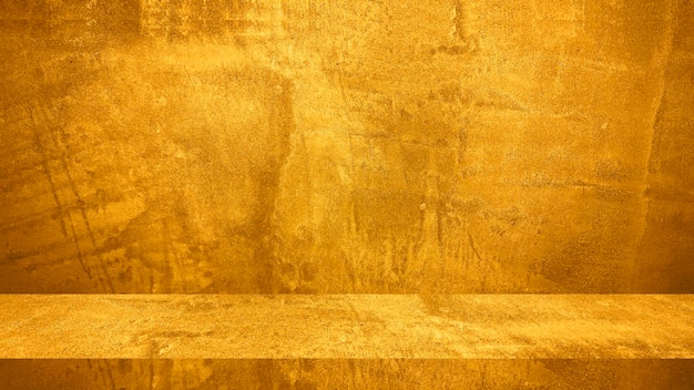 Foto gratuita textura de yeso decorativo dorado o fondo de grunge abstracto de hormigón para el diseño