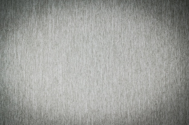 Texturas de algodón de tela gris.