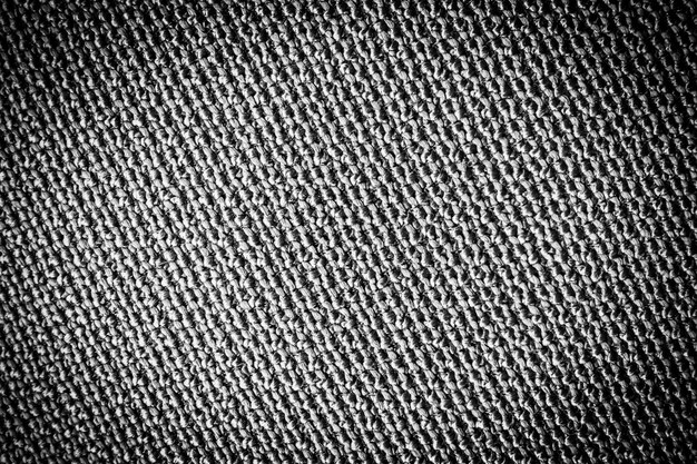 Texturas y superficie de algodón negro.