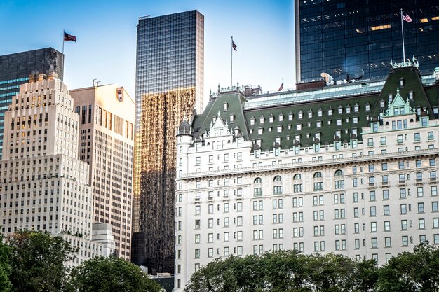 The Plaza Hotel en Nueva York, EE.UU.