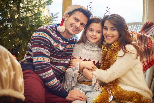 Tiempo en familia durante las vacaciones de Navidad