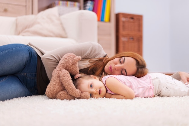 Tiempo para una pequeña siesta durante el día.