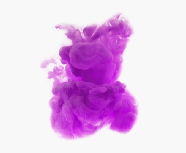 Tinta explosión gradiente púrpura salpicadura