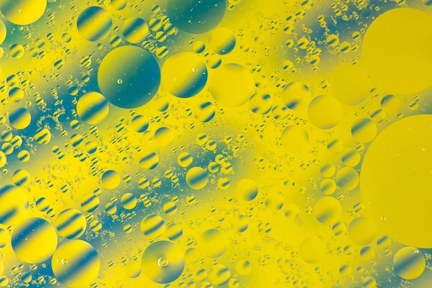 Foto gratuita toma de fotograma completo de fondo de burbujas de agua abstracta