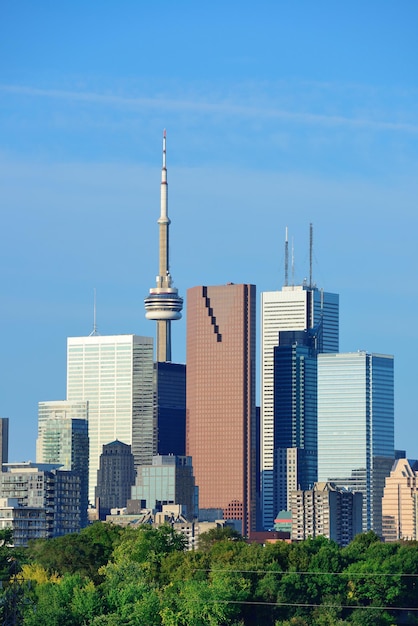 Foto gratuita toronto horizonte