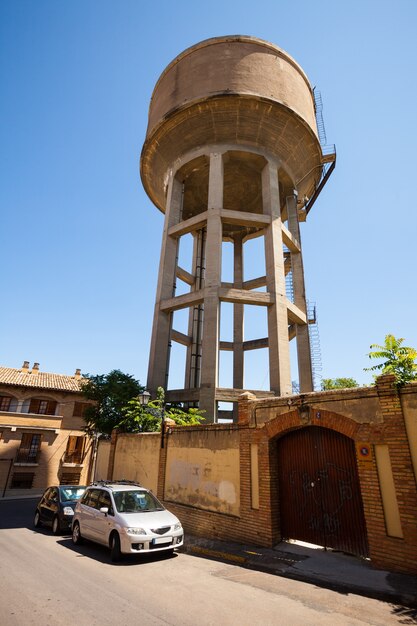 Torre de agua en Huesca