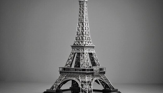 Torre Eiffel Símbolo francés icónico del romance generado por IA