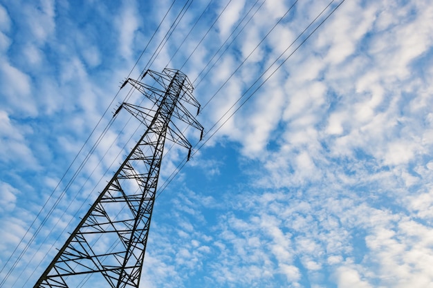 Foto gratuita torre eléctrica