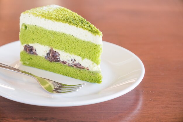 Foto gratuita tortas de té verde