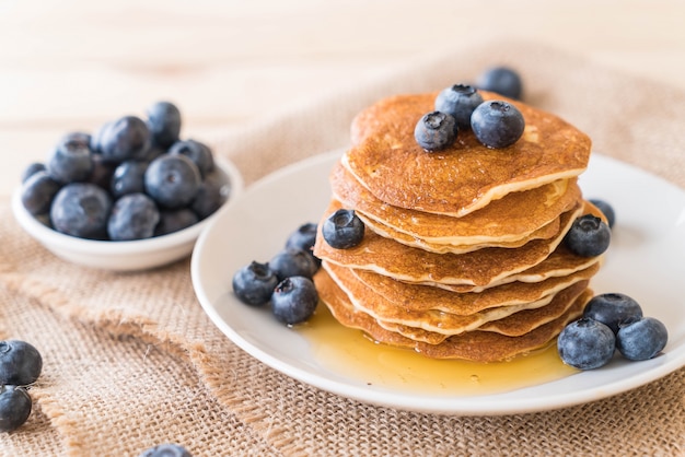 Tortitas con arándano