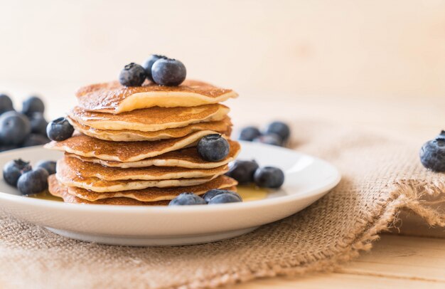 Tortitas con arándano