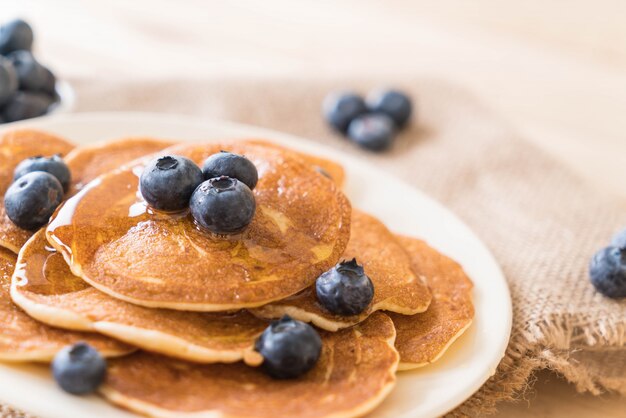 Tortitas con arándano