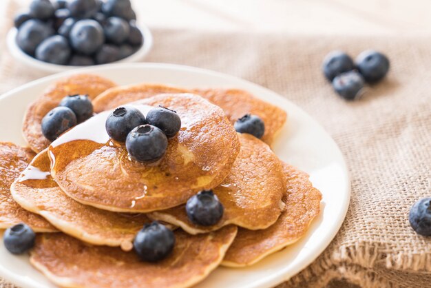 Tortitas con arándano