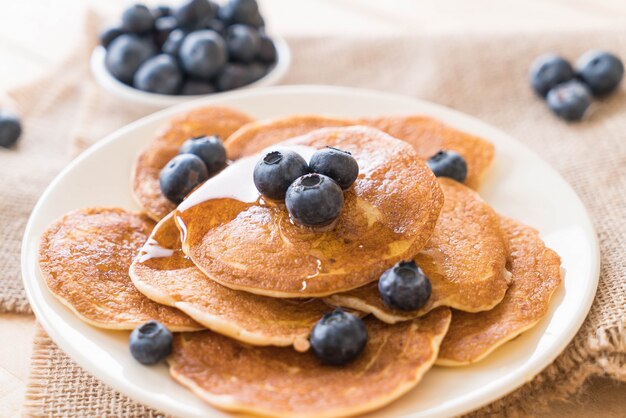 Tortitas con arándano