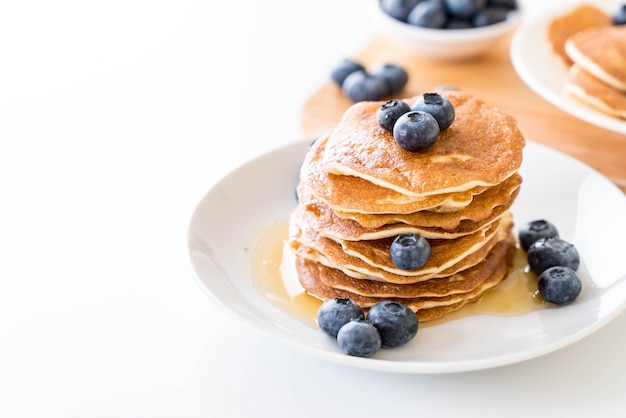 Tortitas con arándano