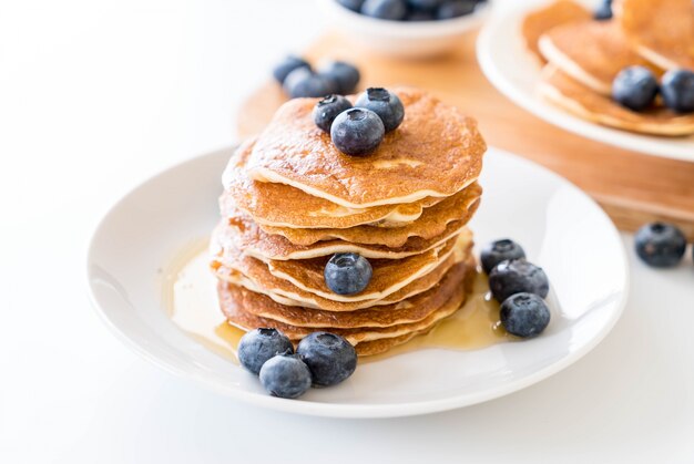 Tortitas con arándano