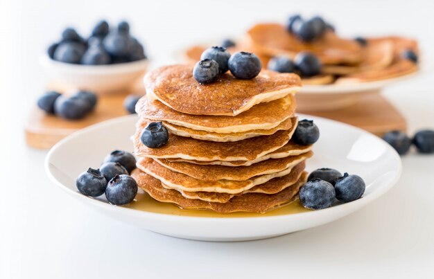 Tortitas con arándano