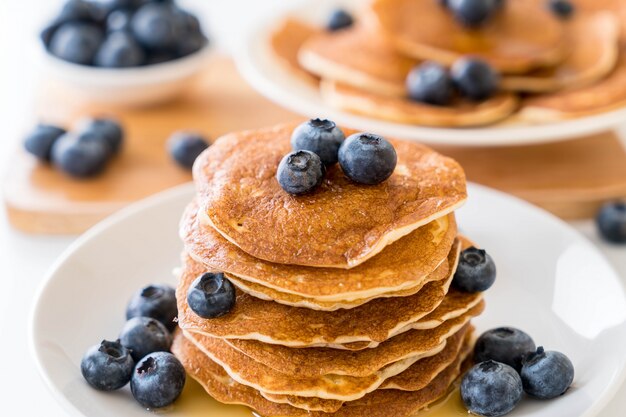 Tortitas con arándano