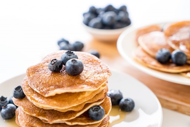 Tortitas con arándano