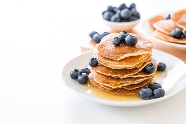 Tortitas con arándano