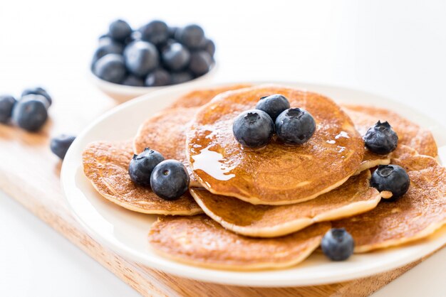 Tortitas con arándano